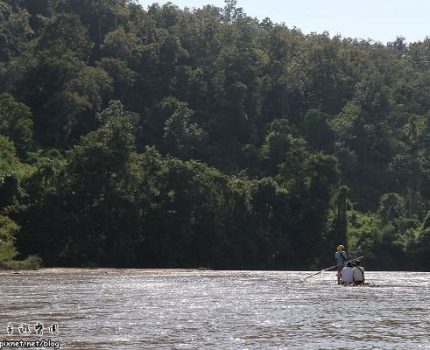 [旅行地圖] 泰國．擺河的竹筏水上漂